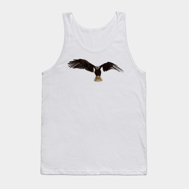 American bald Eagle Tank Top by Carlosr1946